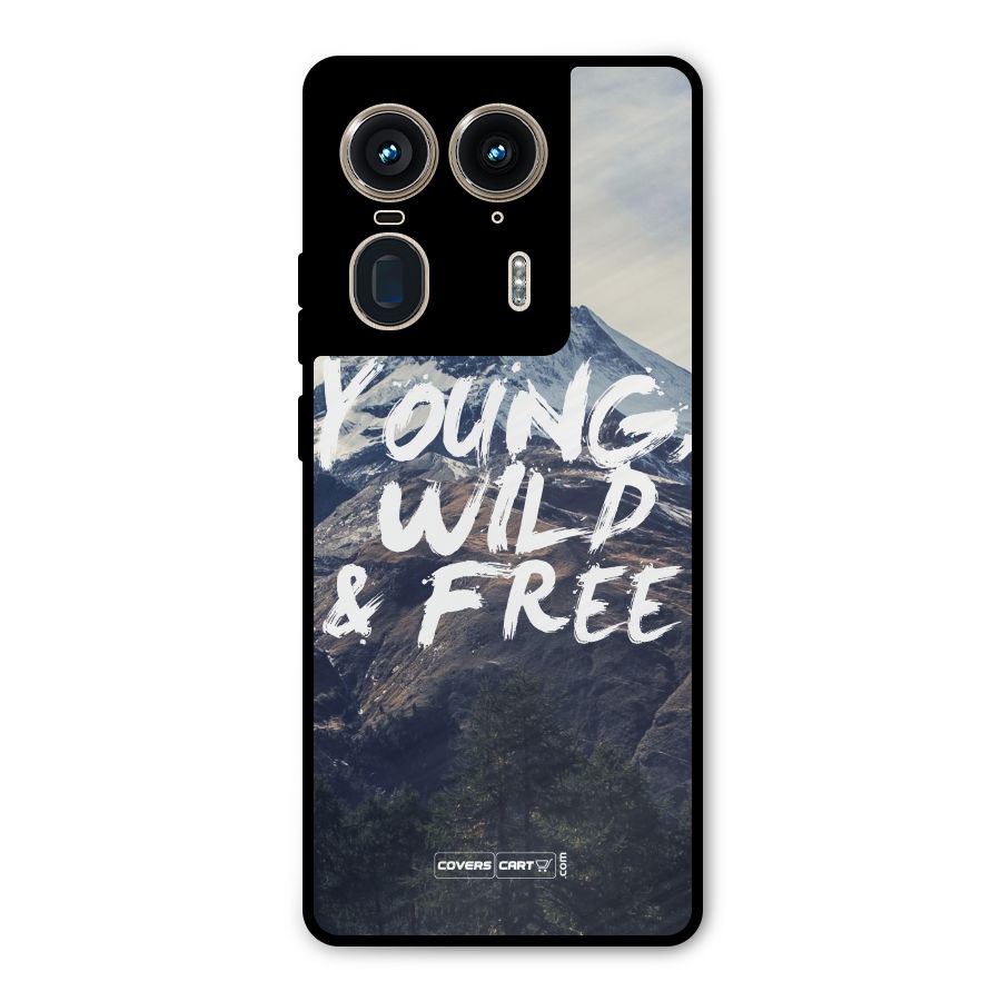 Young Wild and Free Metal Back Case for Motorola Edge 50 Ultra