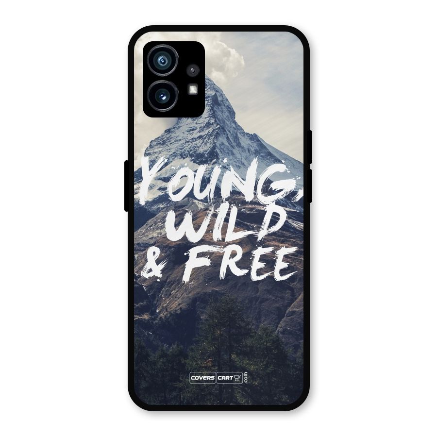 Young Wild and Free Metal Back Case for Nothing Phone 1