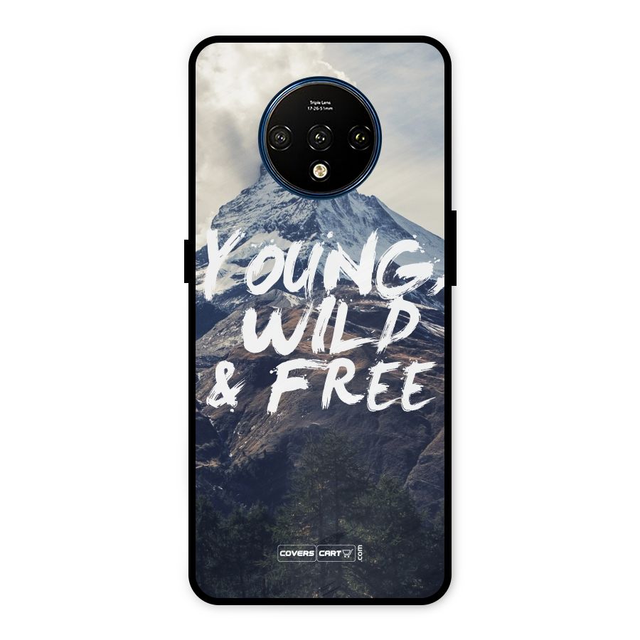 Young Wild and Free Metal Back Case for OnePlus 7T