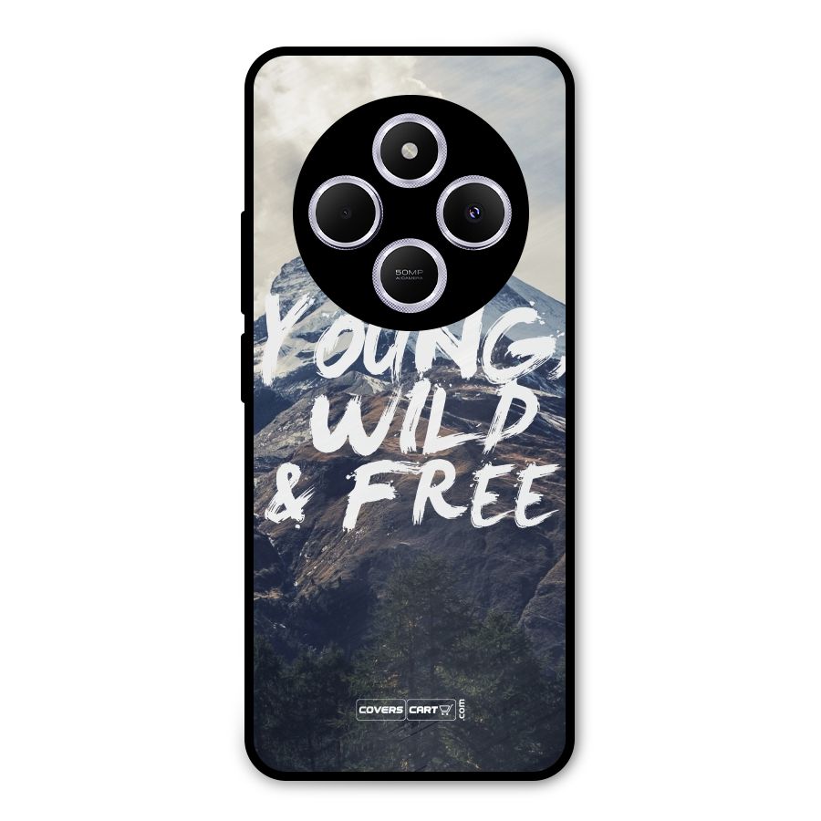 Young Wild and Free Metal Back Case for Poco M7