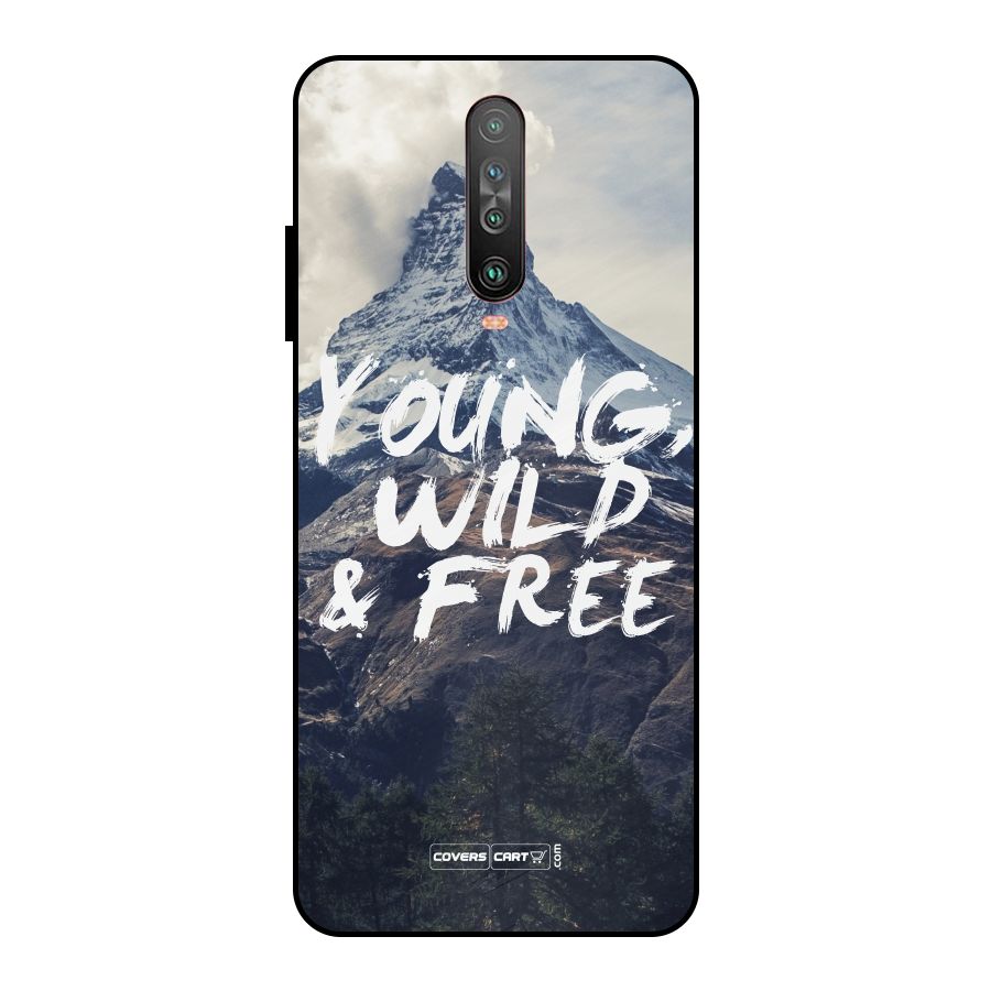 Young Wild and Free Metal Back Case for Poco X2