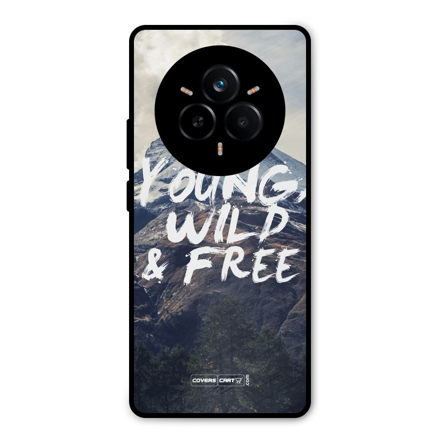 Young Wild and Free Metal Back Case for Realme 14 Pro