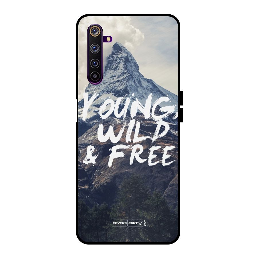 Young Wild and Free Metal Back Case for Realme 6 Pro
