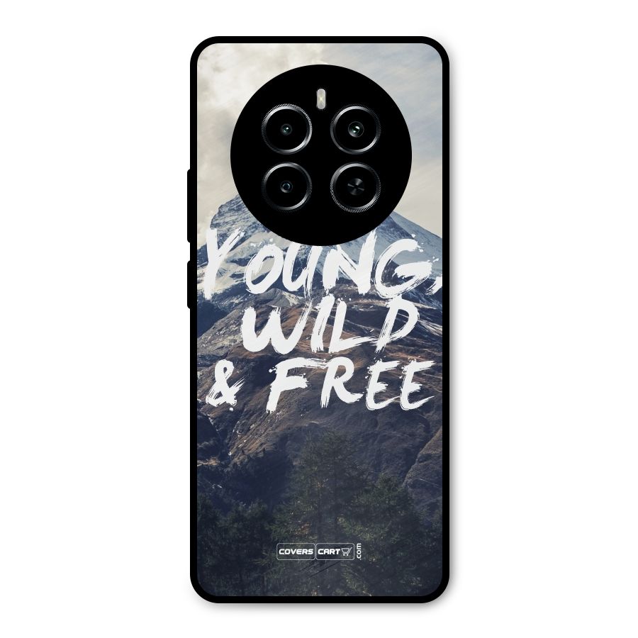 Young Wild and Free Metal Back Case for Realme P1