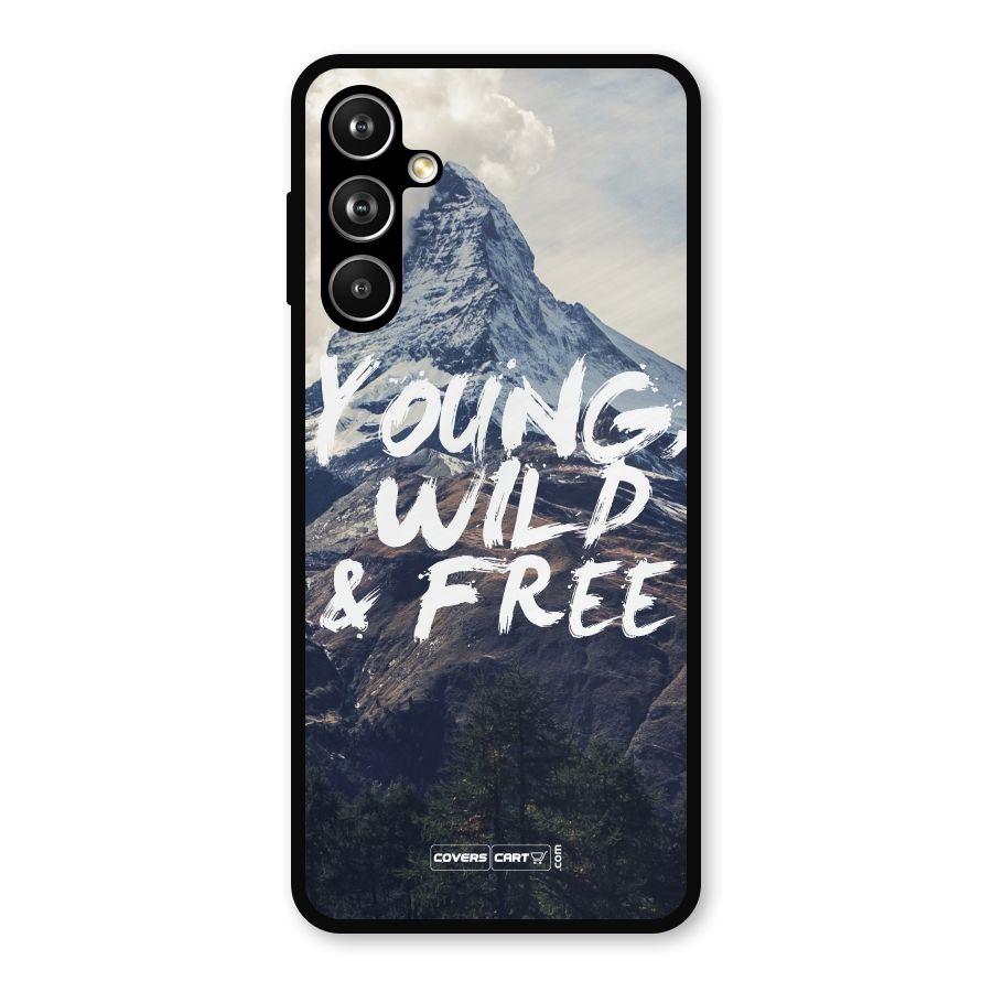 Young Wild and Free Metal Back Case for Samsung Galaxy M54
