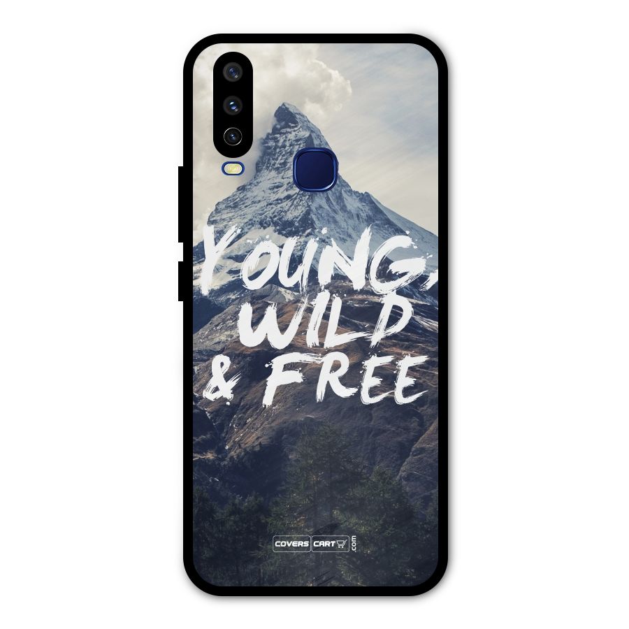 Young Wild and Free Metal Back Case for Vivo V17