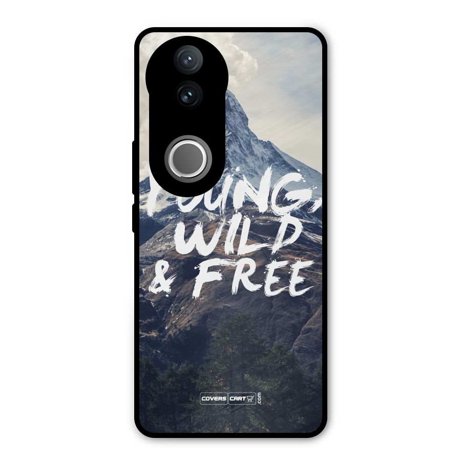 Young Wild and Free Metal Back Case for Vivo V50e