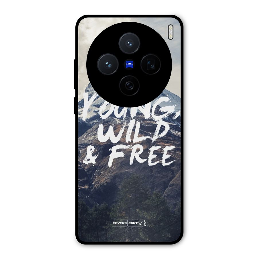 Young Wild and Free Metal Back Case for Vivo X200