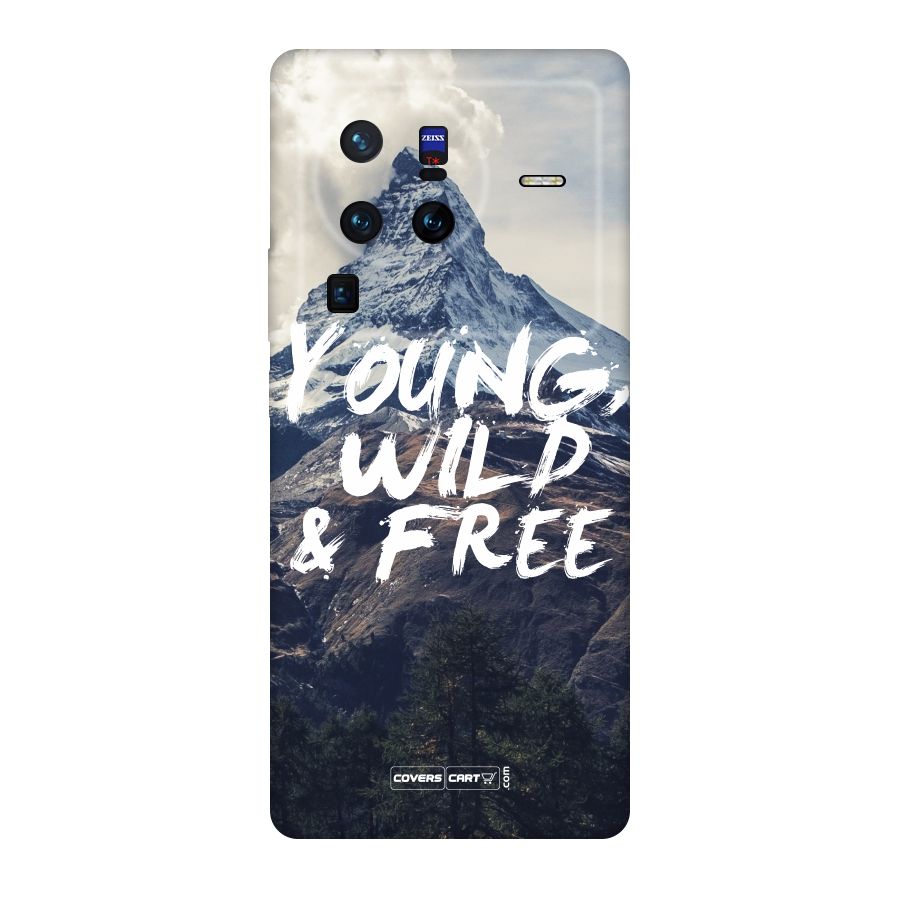 Young Wild and Free Original Polycarbonate Back Case for Vivo X80