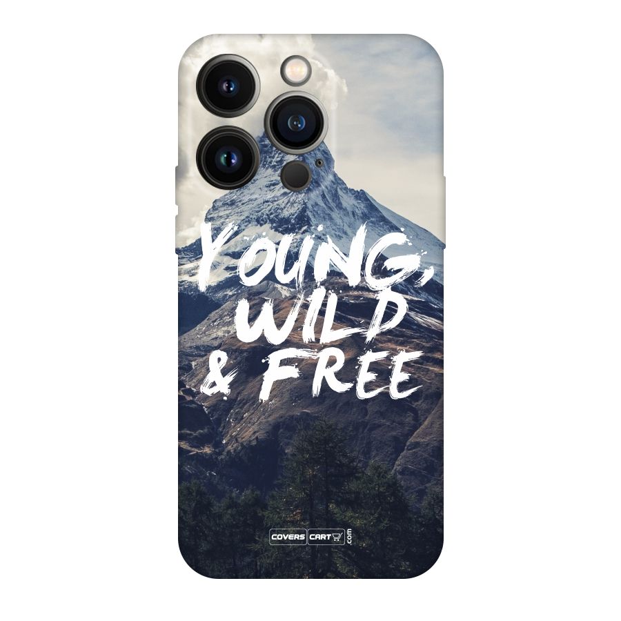 Young Wild and Free Original Polycarbonate Back Case for iPhone 14 Pro