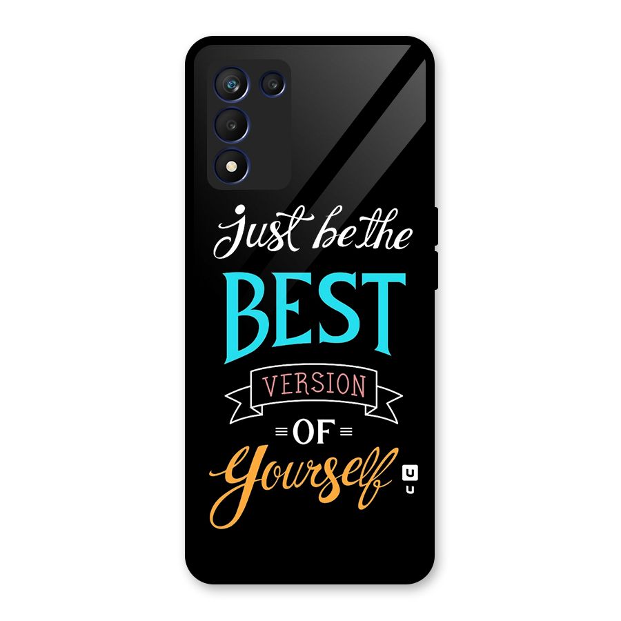 Your Best Version Glass Back Case for Realme 9 5G Speed