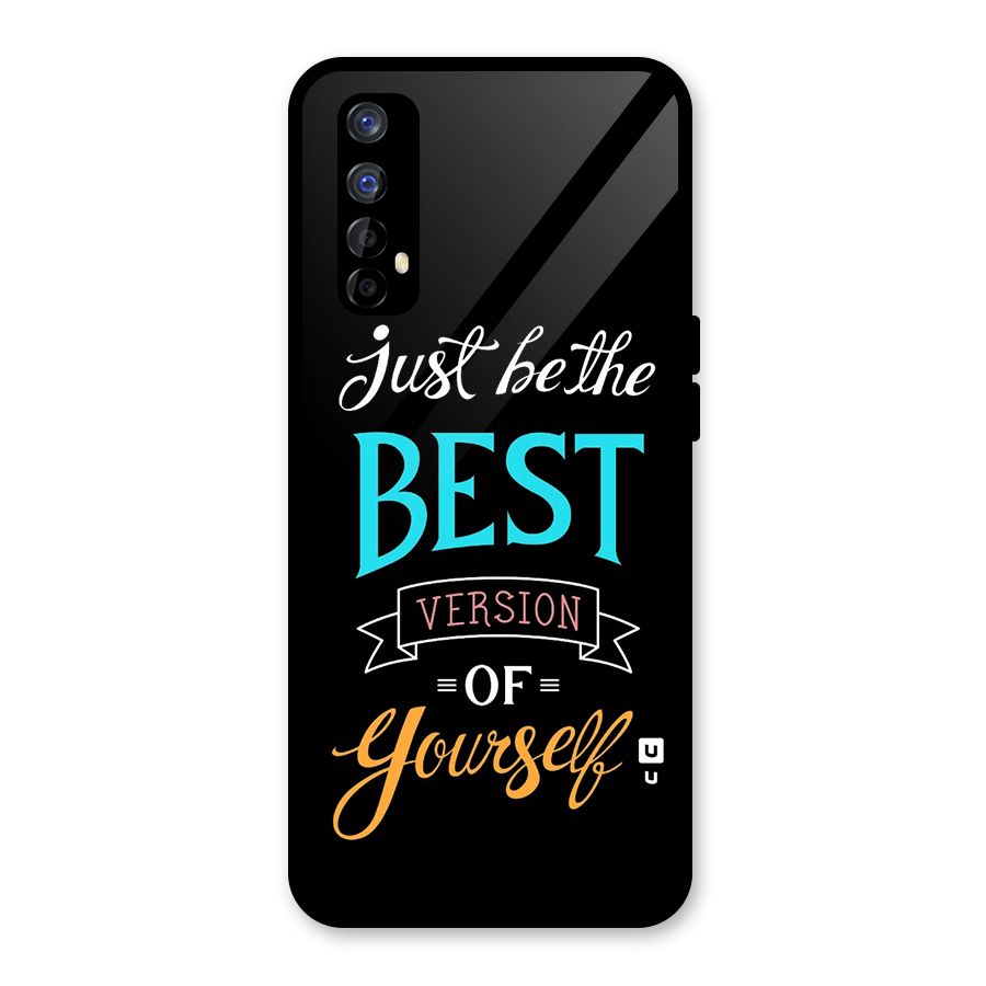 Your Best Version Glass Back Case for Realme Narzo 20 Pro