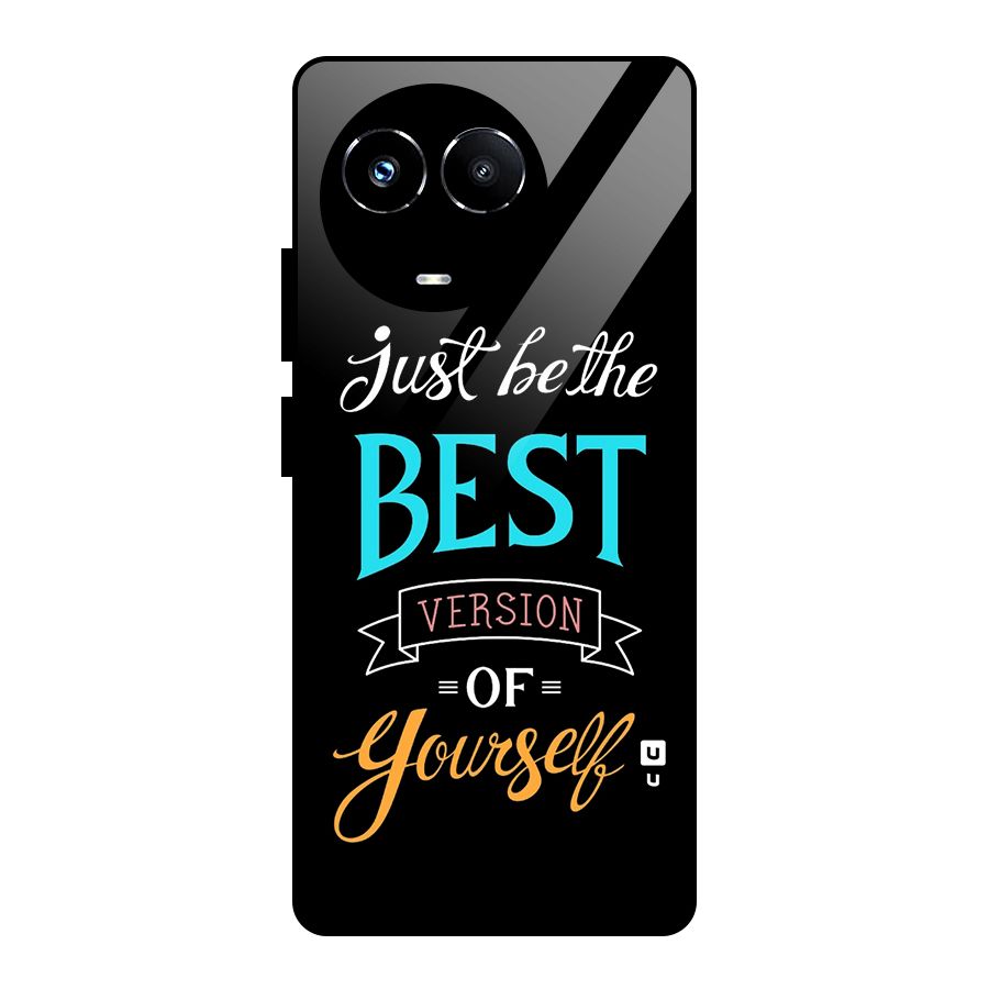 Your Best Version Glass Back Case for Realme Narzo 60X