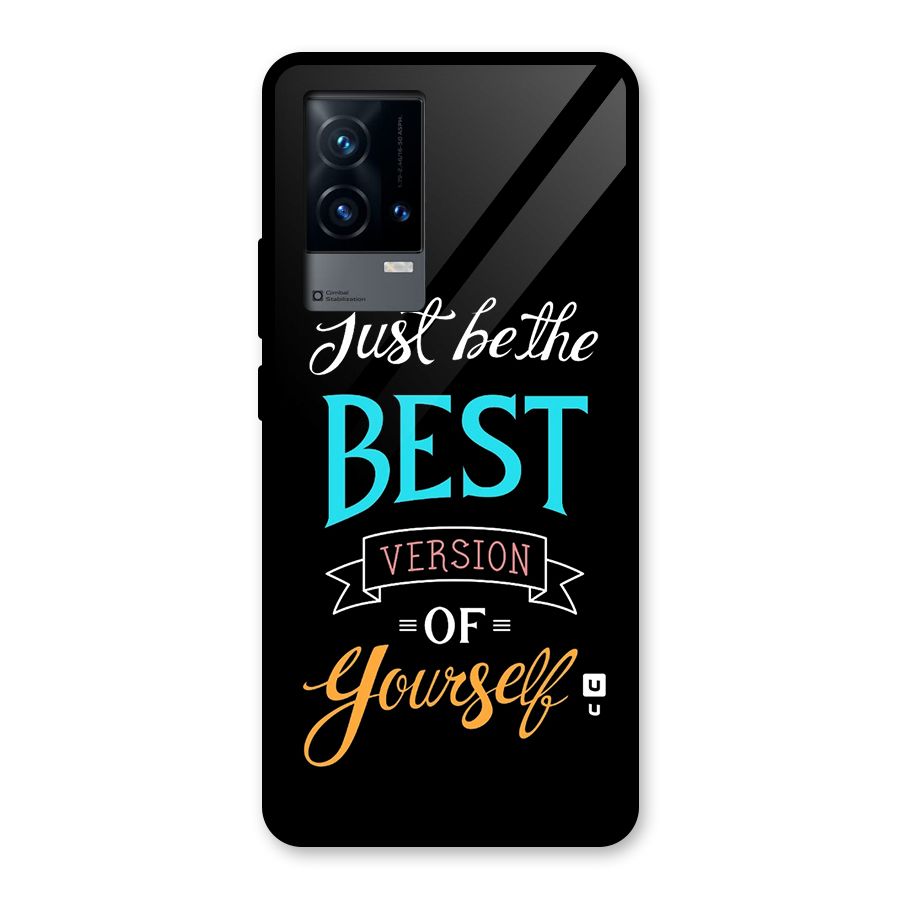 Your Best Version Glass Back Case for iQOO 9 5G