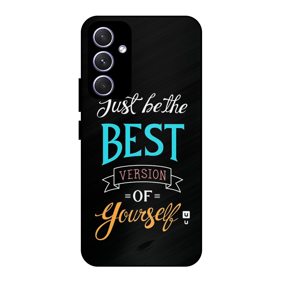 Your Best Version Metal Back Case for Galaxy A54