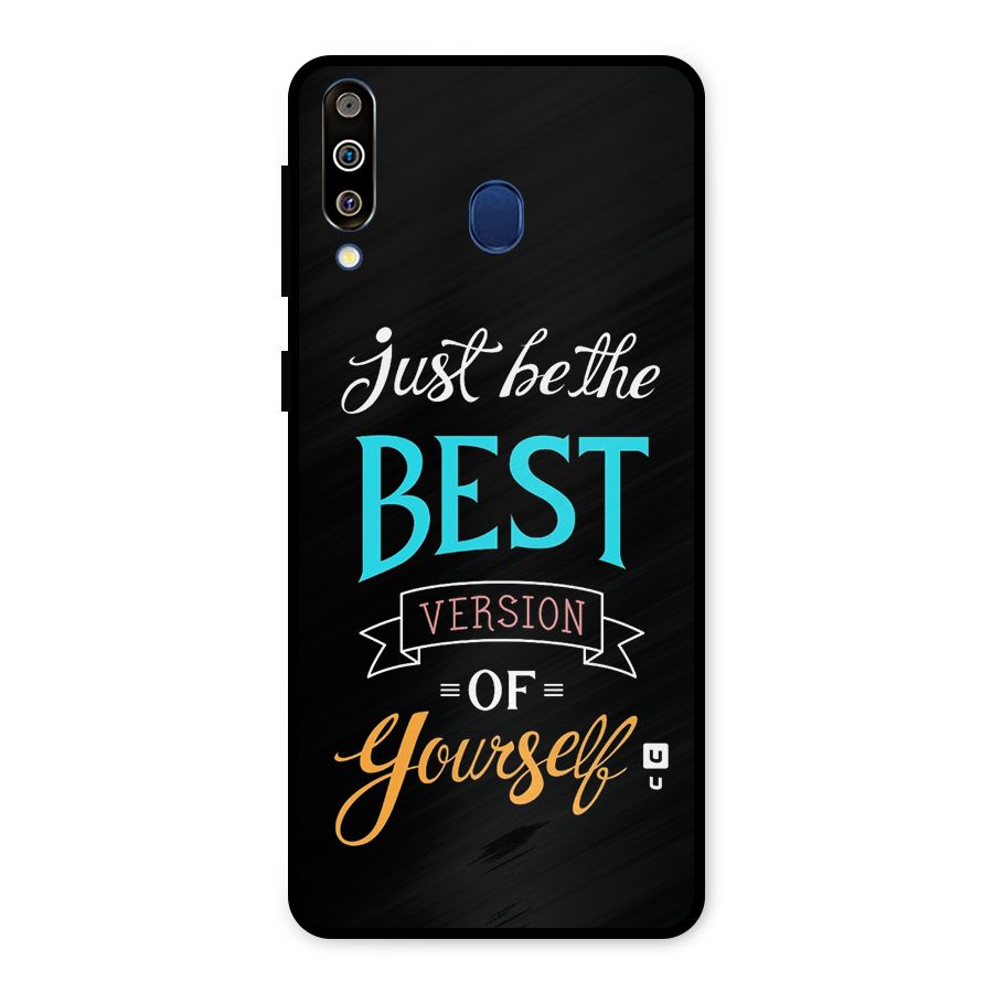 Your Best Version Metal Back Case for Galaxy M30