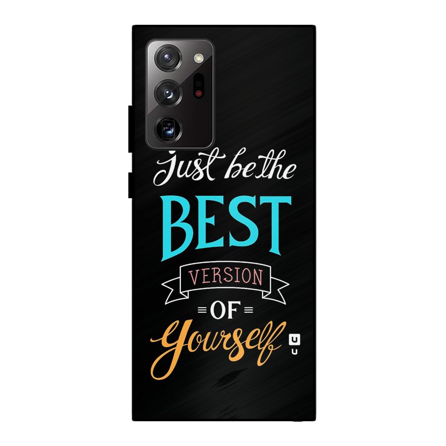 Your Best Version Metal Back Case for Galaxy Note 20 Ultra