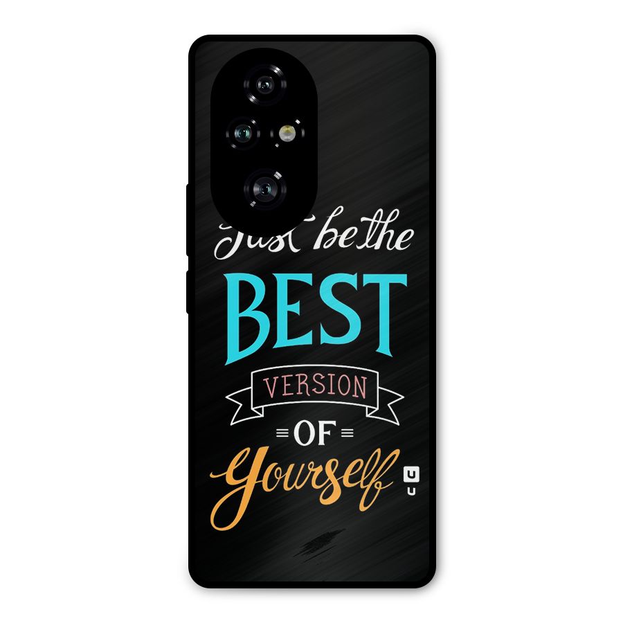 Your Best Version Metal Back Case for Honor 200 Pro