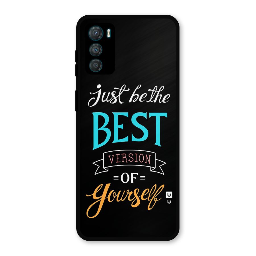 Your Best Version Metal Back Case for Moto G42