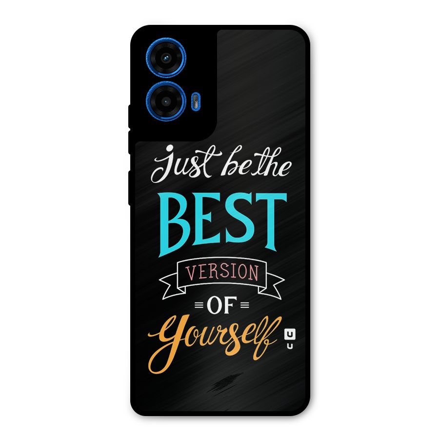 Your Best Version Metal Back Case for Moto G45