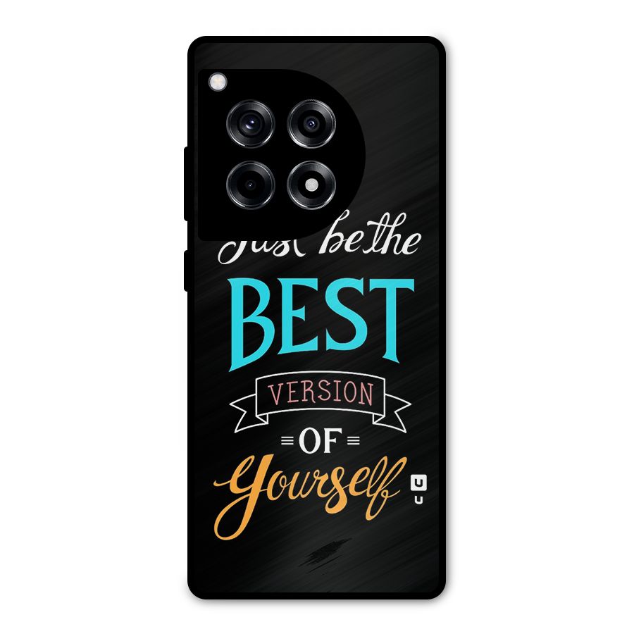 Your Best Version Metal Back Case for OnePlus 12R