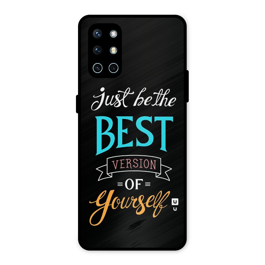 Your Best Version Metal Back Case for OnePlus 9R