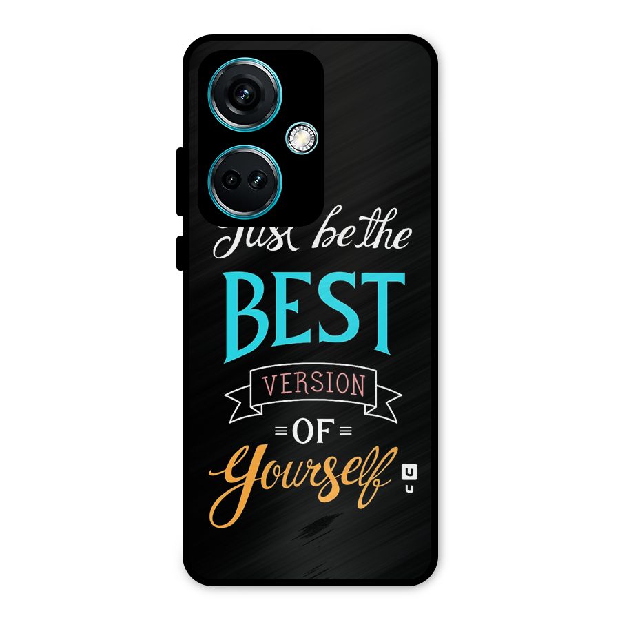 Your Best Version Metal Back Case for OnePlus Nord CE 3 5G