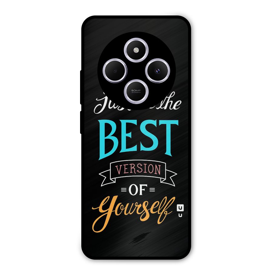 Your Best Version Metal Back Case for Poco C75 5G