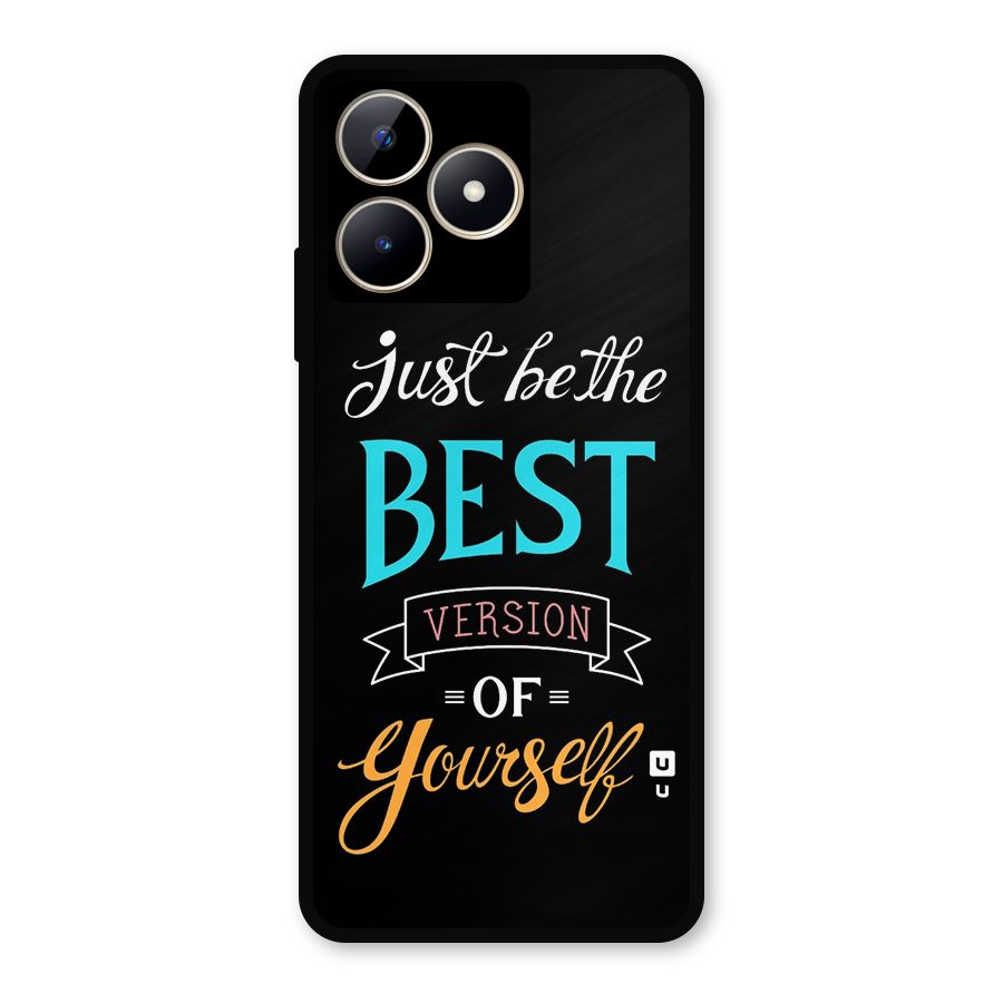 Your Best Version Metal Back Case for Realme C53