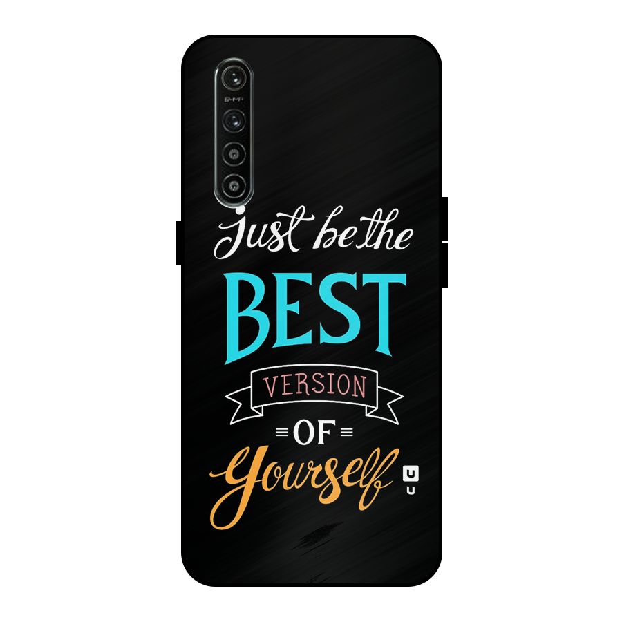Your Best Version Metal Back Case for Realme XT