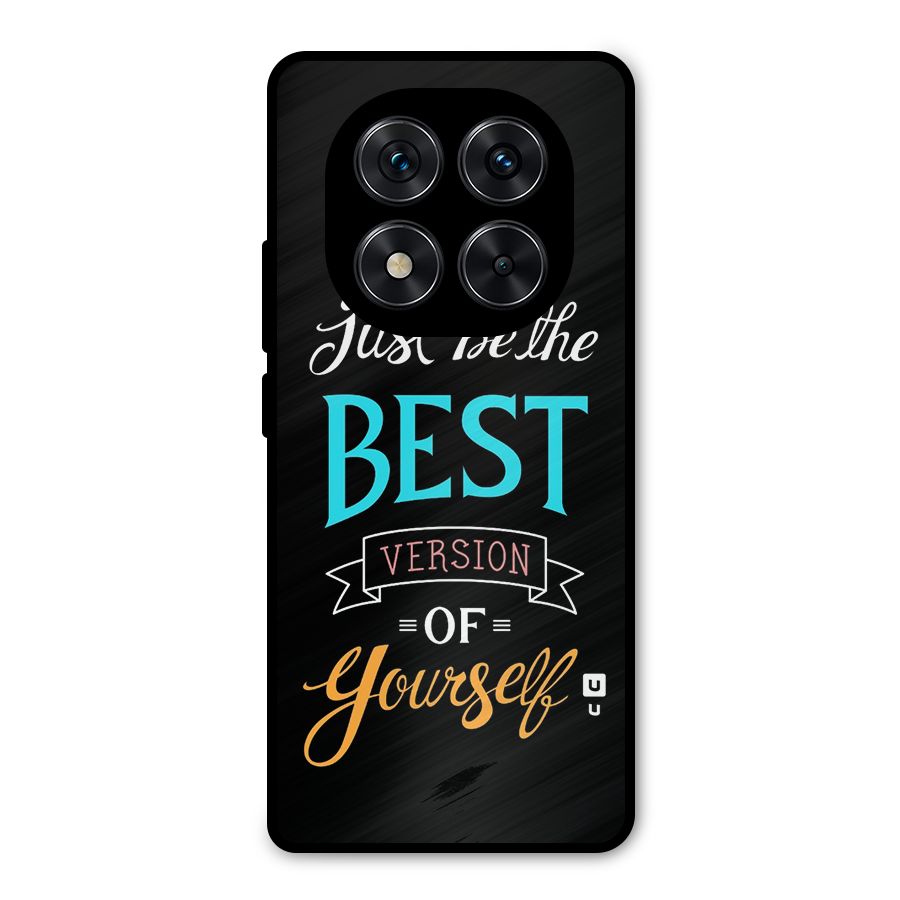 Your Best Version Metal Back Case for Redmi Note 14 Pro 5G