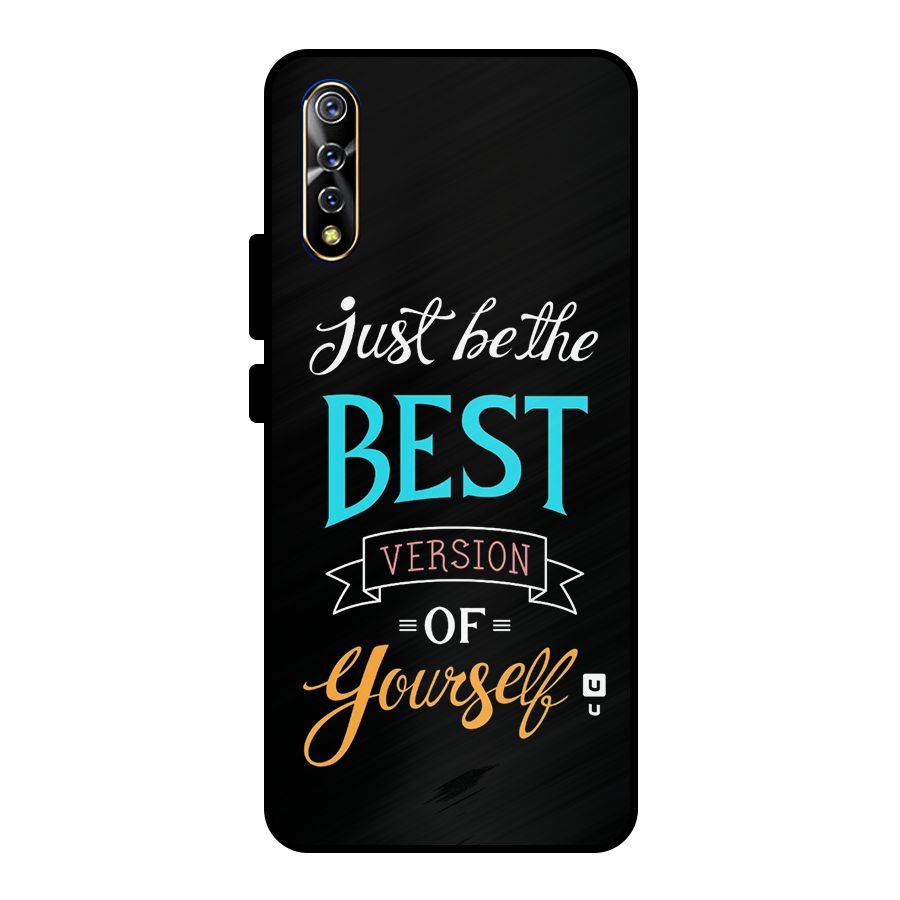 Your Best Version Metal Back Case for Vivo S1
