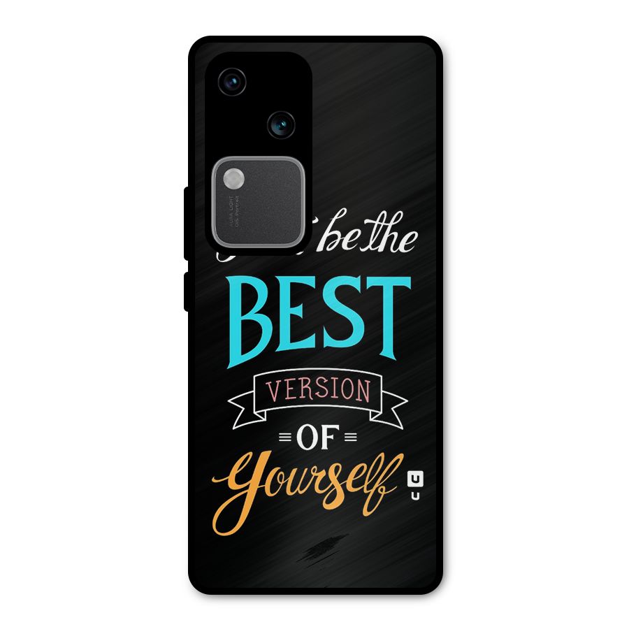 Your Best Version Metal Back Case for Vivo V30