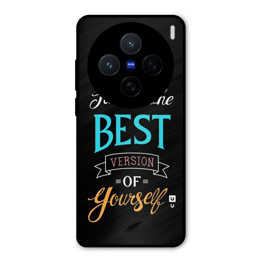Your Best Version Metal Back Case for Vivo X200