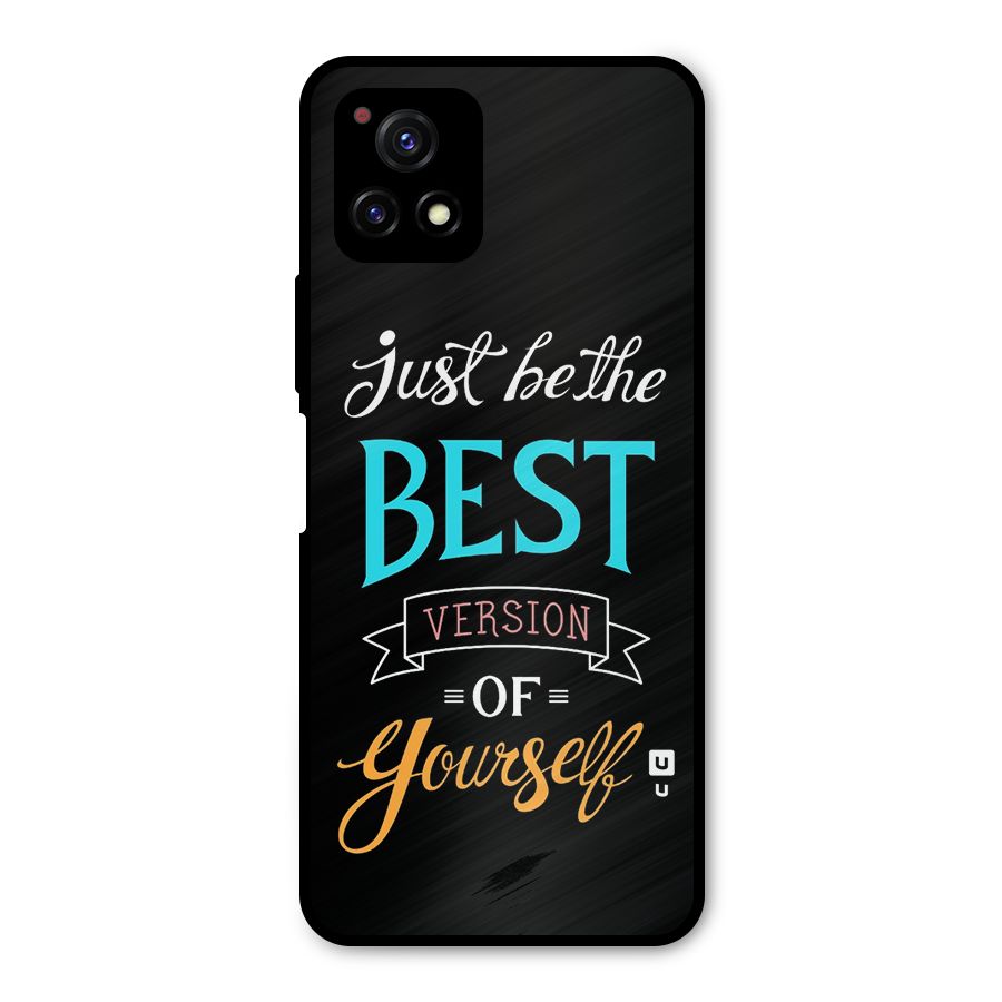 Your Best Version Metal Back Case for Vivo Y72 5G