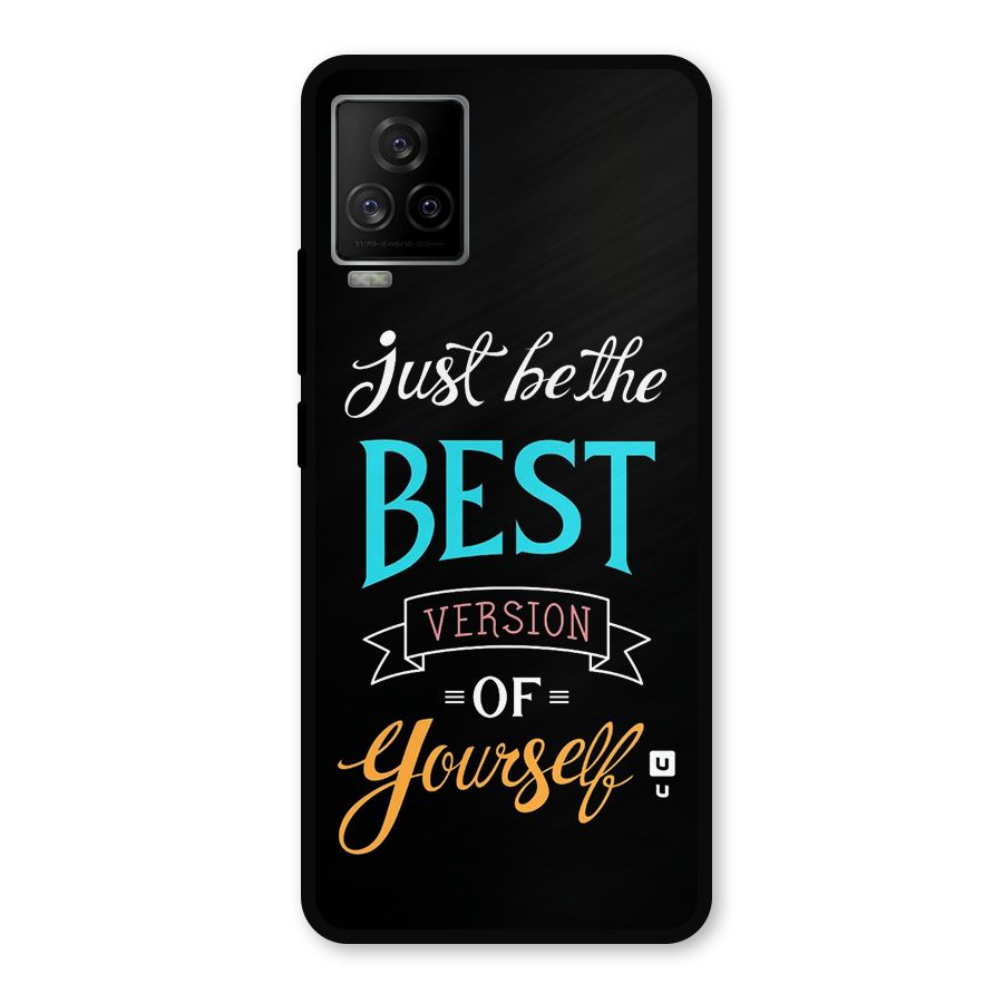 Your Best Version Metal Back Case for iQOO 7 Legend 5G