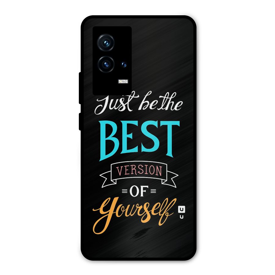 Your Best Version Metal Back Case for iQOO 9 5G