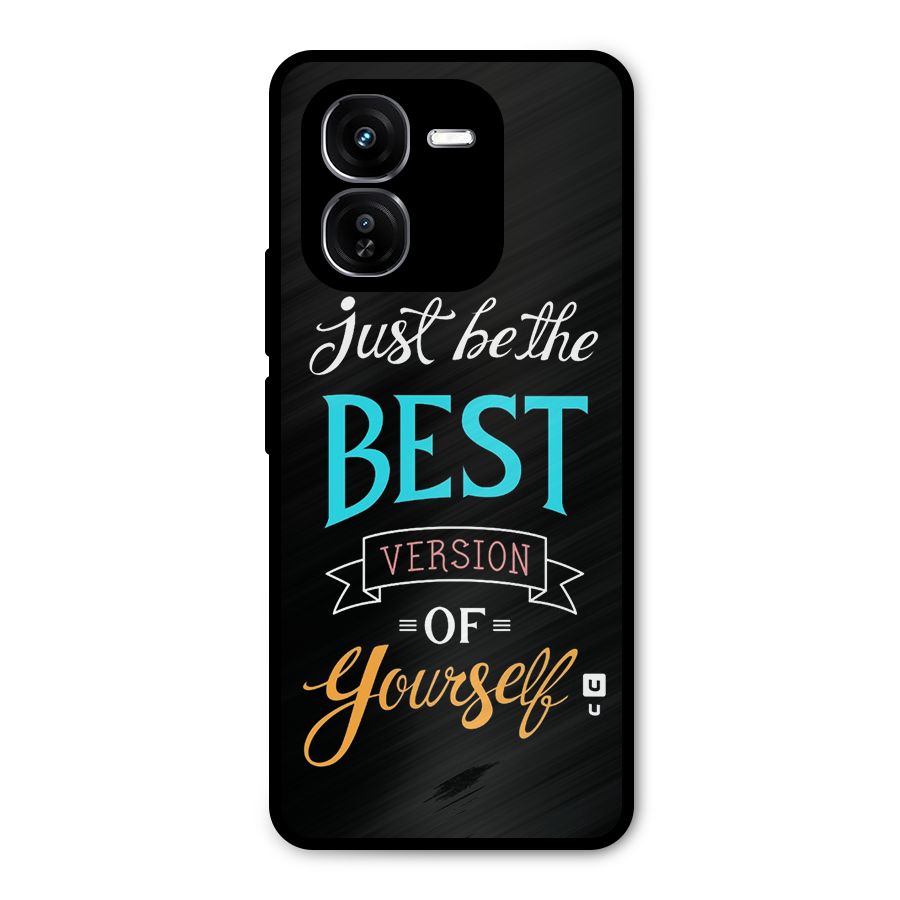 Your Best Version Metal Back Case for iQOO Z9x