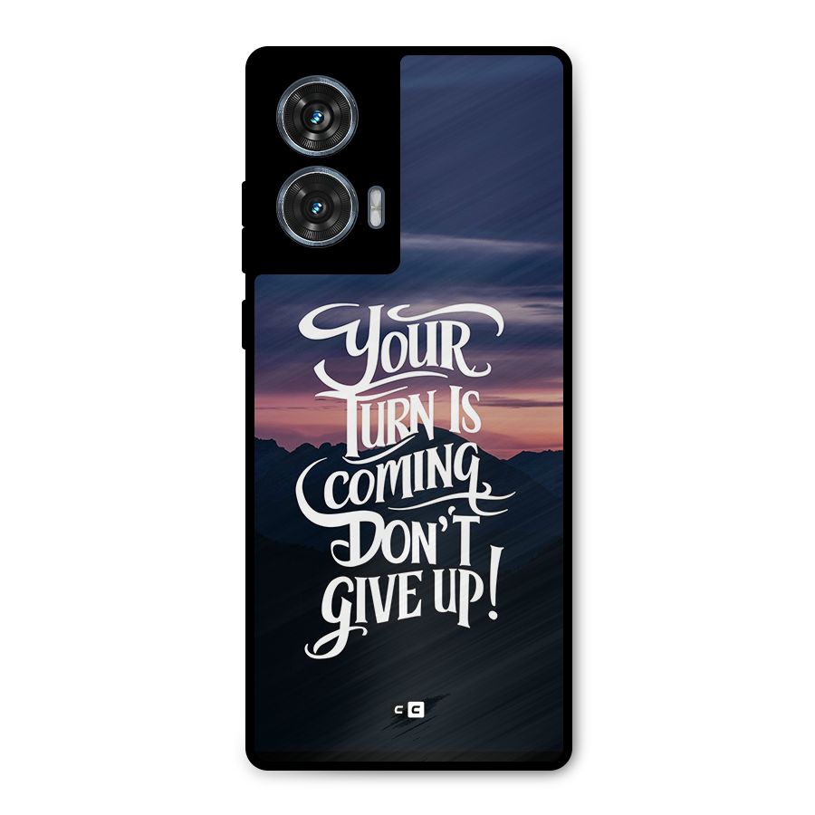 Your Turn Metal Back Case for Motorola Edge 50 Fusion