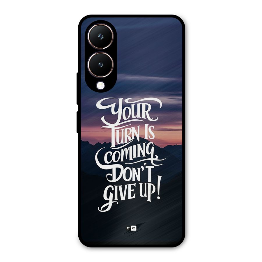 Your Turn Metal Back Case for Vivo Y28