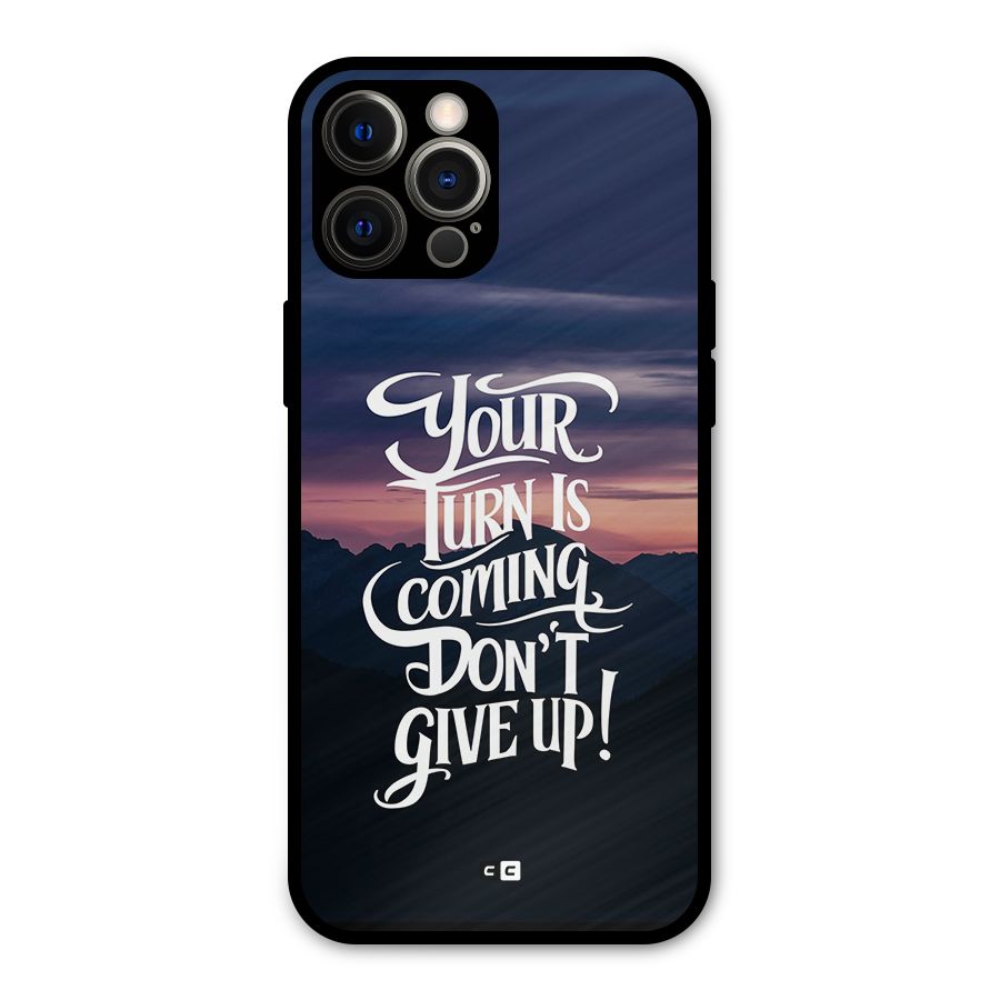 Your Turn Metal Back Case for iPhone 12 Pro Max