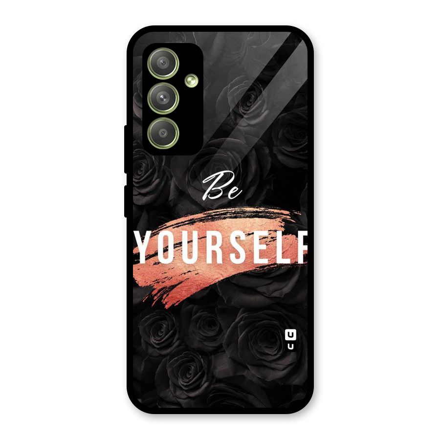 Yourself Shade Glass Back Case for Galaxy A54