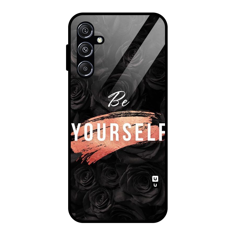 Yourself Shade Glass Back Case for Galaxy M34 5G
