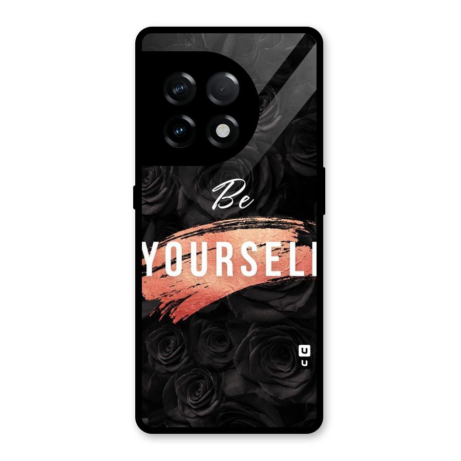 Yourself Shade Glass Back Case for OnePlus 11R
