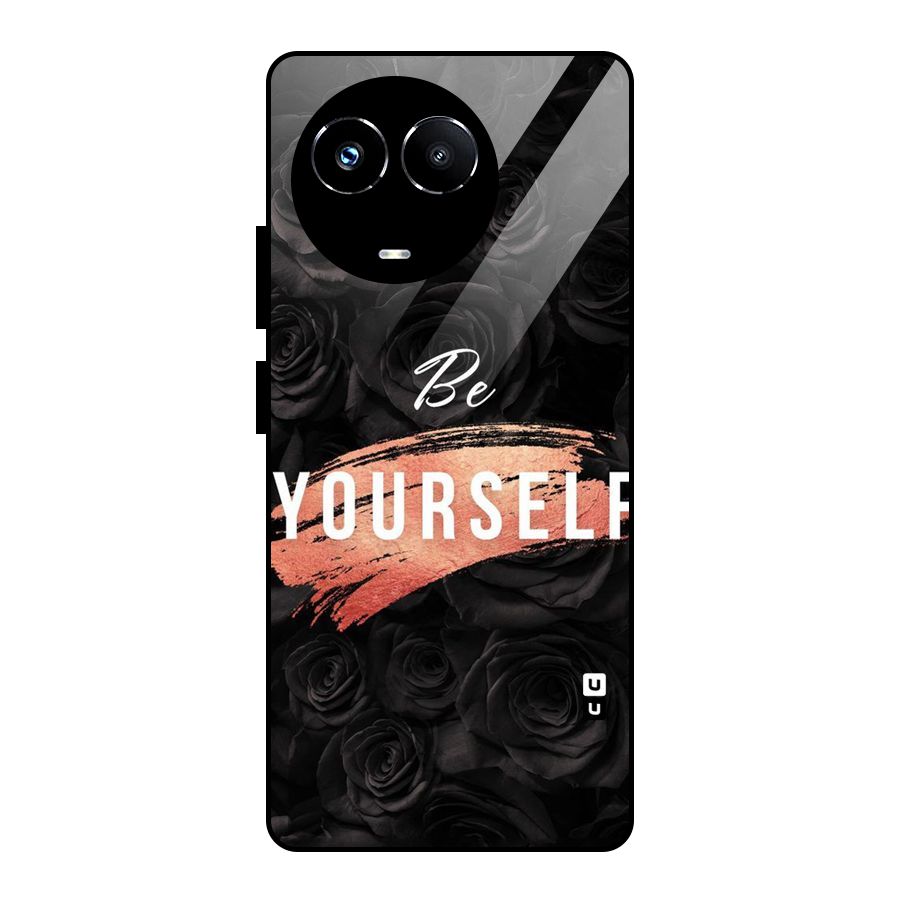 Yourself Shade Glass Back Case for Realme 11X