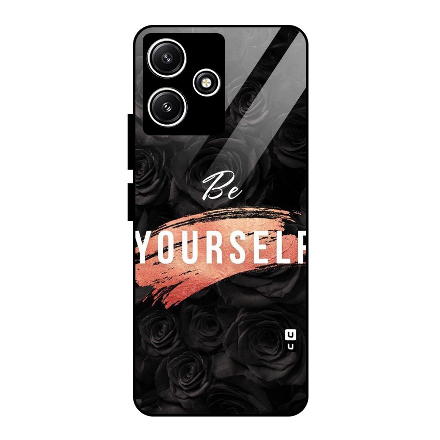 Yourself Shade Glass Back Case for Redmi 12 5G