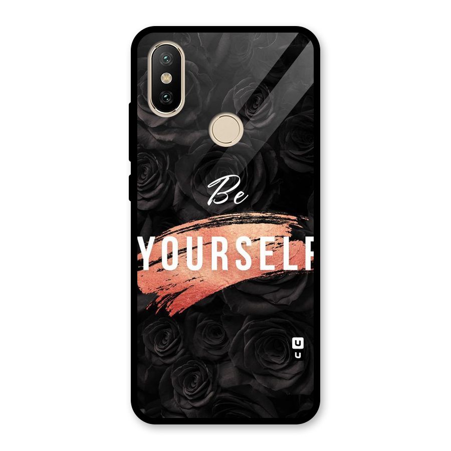 Yourself Shade Glass Back Case for Redmi A2