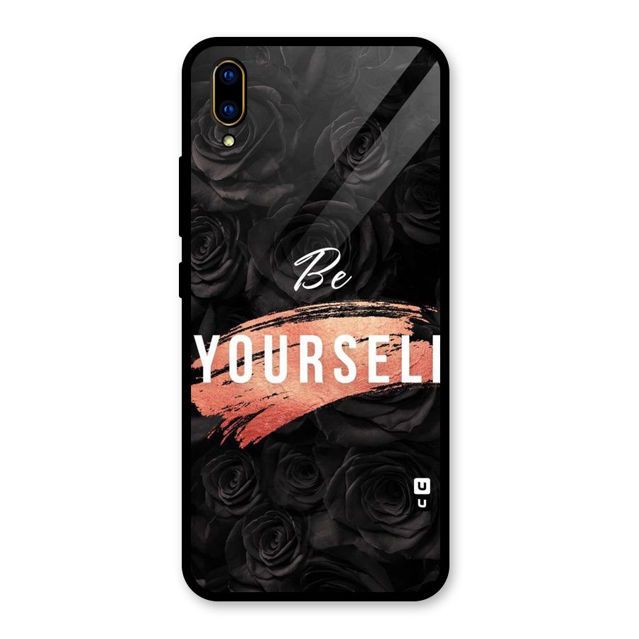 Yourself Shade Glass Back Case for Vivo V11 Pro
