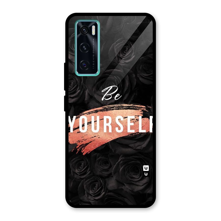Yourself Shade Glass Back Case for Vivo V20 SE