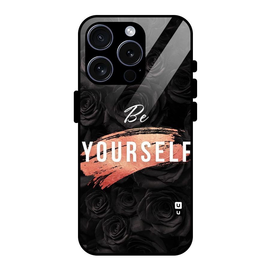Yourself Shade Glass Back Case for iPhone 15 Pro